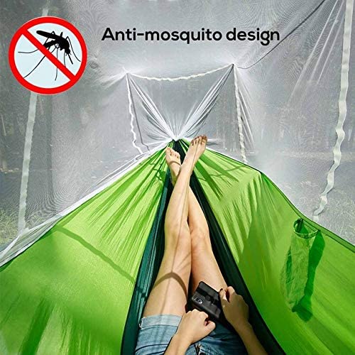 Cheap Goat Tents Camping Hammock with Net Netting Double Tree Hammock Net Lightweight Nylon Portable Hammock for Backpacking Camping Travel Beach   